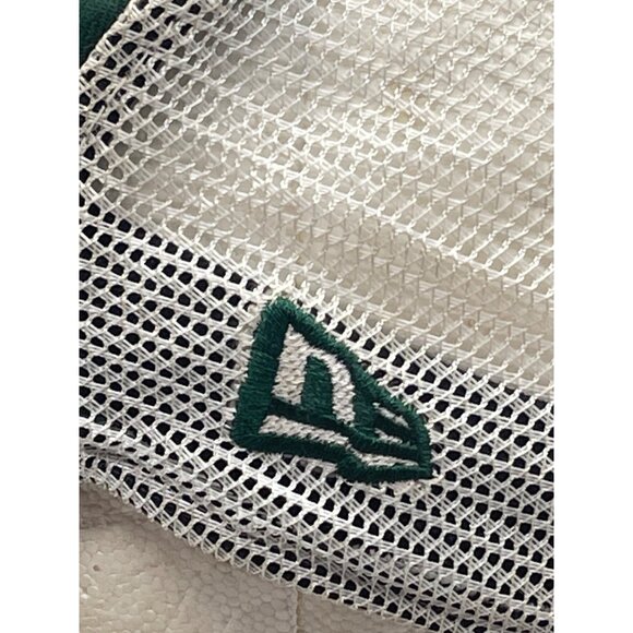 New era genuine merchandise ball cap Oakland picture mesh green white READ - Picture 4 of 14